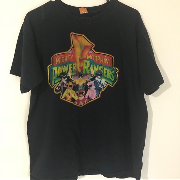 vintage power rangers t shirt